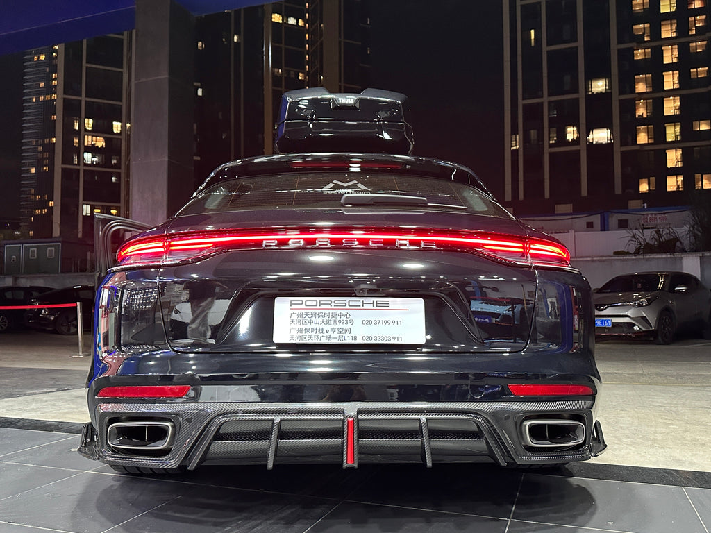 Aftermarket Parts - Carbon Fiber Rear Diffuser Porsche Panamera 971.1 971.2